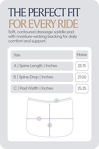 Harstad Horse Saddle Pad Dressage (Orchid Haze / Horse)