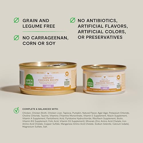 Wet Cat Food Harvest Chicken Canned Pate (5.3 Ounce (Pack of 12))