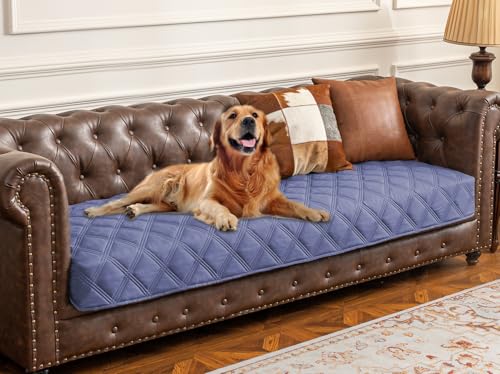 Waterproof Dog Bed Cover Pet Blanket with Anti (30x80 Inch (Pack of 1) / Violetblue)