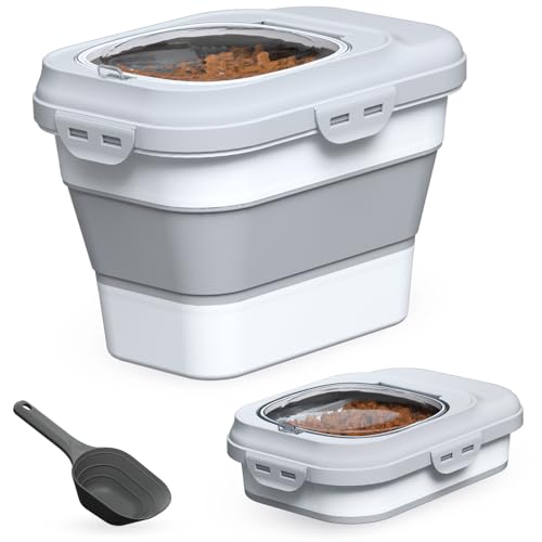 Dog Food Storage Container Small (Grey / Small)