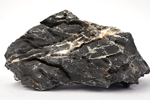 Dark Seiryu Stone 34lb Aquarium Rocks Stones for Fish Tank Decor (09 Dark Seiryu Stones(3-11inch,36lbs))
