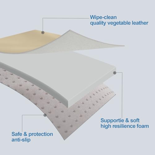 Dog Mat 23"x 36"Dogs Crate Pad (36"L x 23"W / Khaki)