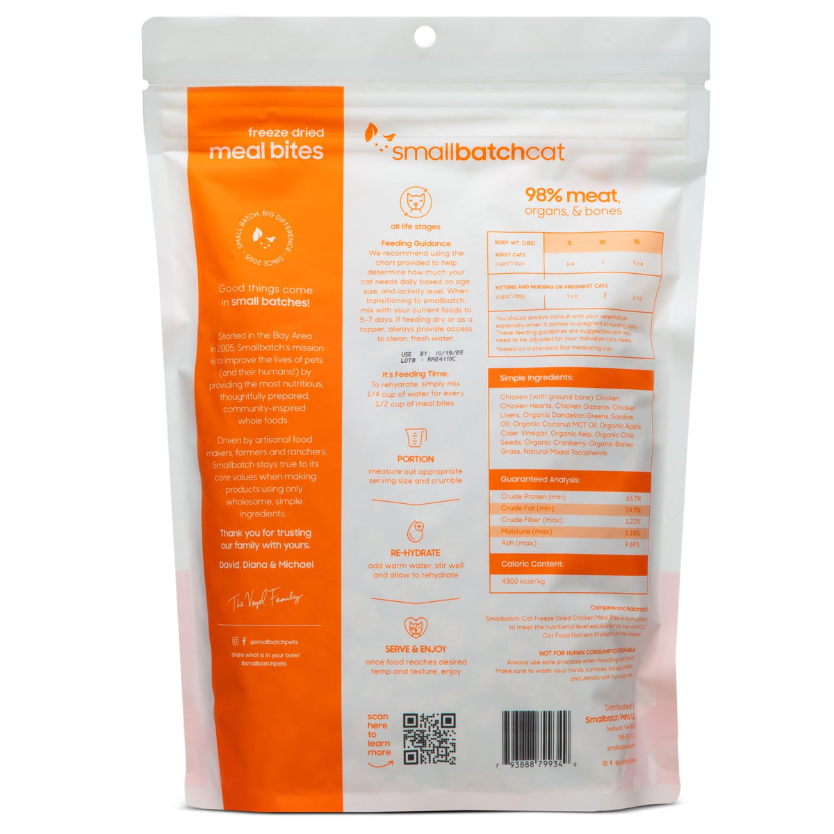 Freeze Dried Raw Cat Food (10 Ounce (Pack of 1))