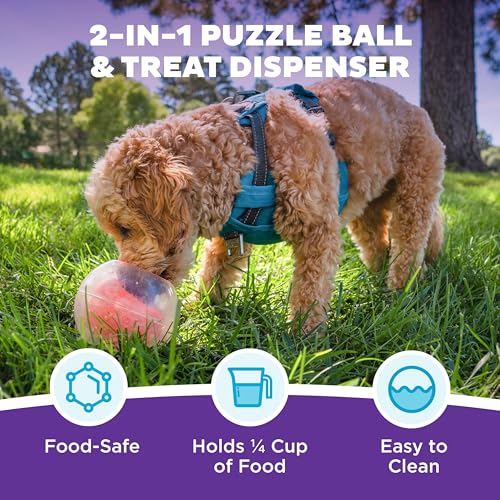 by Nina Ottosson Topsy Treat Ball Dog Puzzle (One Size)