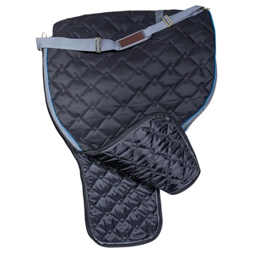 Winners Choice Quilted Equestrian Bags Collection (Western Saddle Case / Navy)