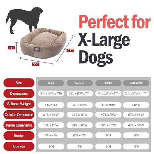 Micro Velvet Dog Bed (Pearl)