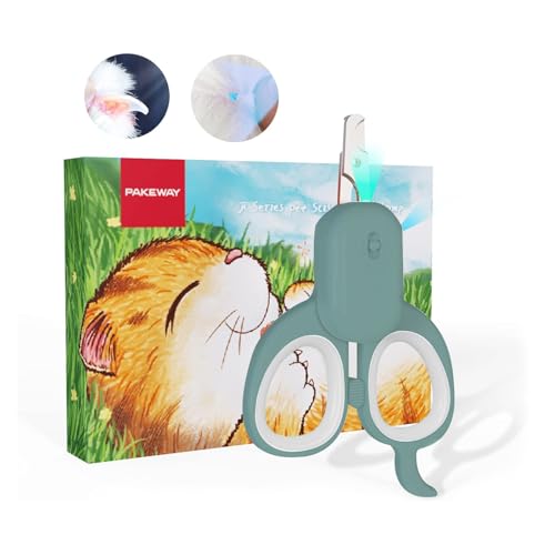Cat Nail Clipper with LED Light (Suitable for Cats＆Dogs / Blue)