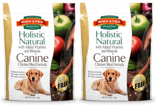 Holistic Premium Dry Dog Food (6.6 Pound (Pack of 2))