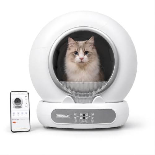 Automatic Self Cleaning Litter Box for Multiple Cats Odor Control