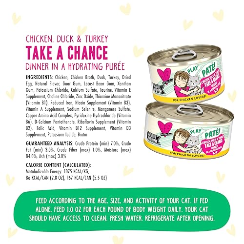 B.F.F. Play Best Feline Friend Paté Lovers (2.8 Ounce (Pack of 12))
