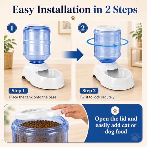Automatic Dog Feeders (3 Gallon Feeder)
