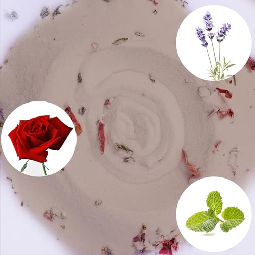 2.8lb Hamster Sand for Sand Bath (Beige-Flower / 2.8lb)