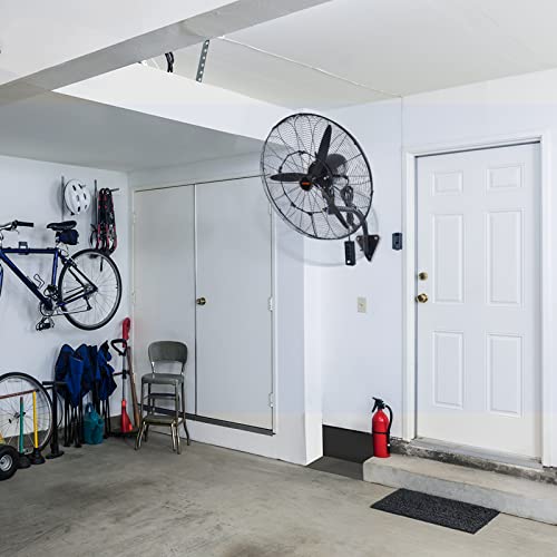 30 Inch Wall Mount Misting Fan 3 (30 Inch / Waterproof)