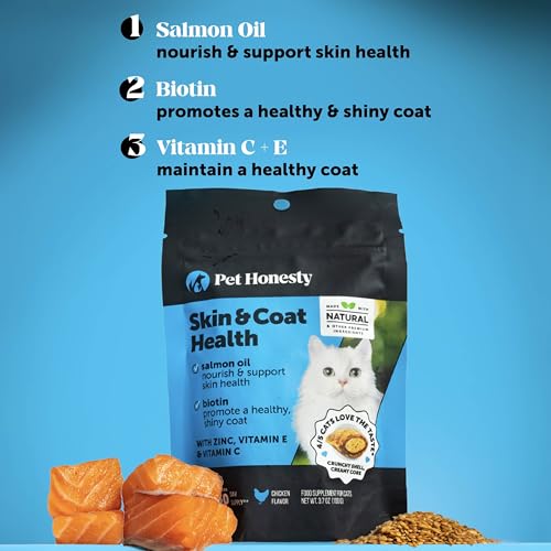 Vet Backed Skin & Coat Cat Vitamins (90-Day Supply)