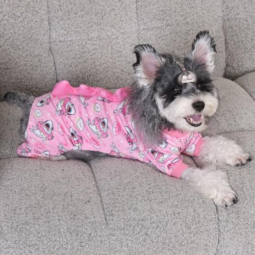 Dinosaur Costume Dog Pajamas (Large / Shark style#2)