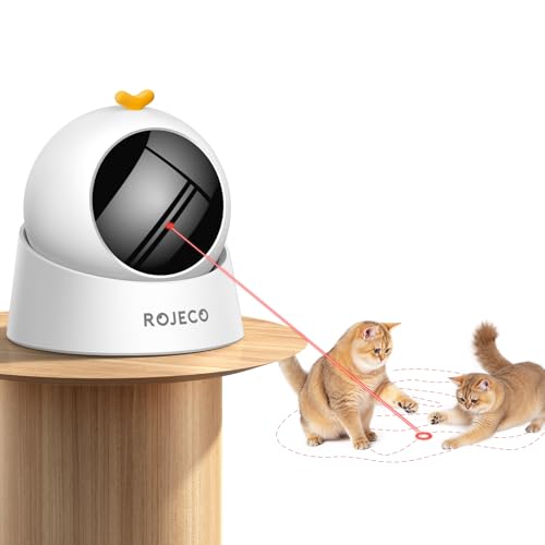 Auto Laser Cat Toy (White)