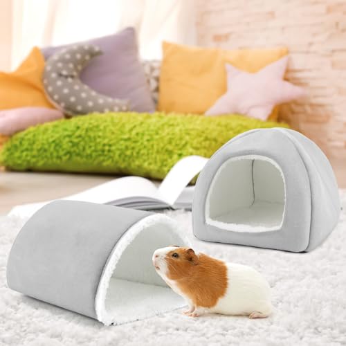 Guinea Pig Hideout & Tunnel Set (Grey)