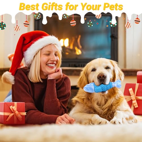 Tough Dog Toys for Aggressive Chewers (Blue Shark / Medium)
