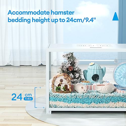 Hamster Cage 2.0 (31.4"L x 17.6"W x 20.6"H / White)
