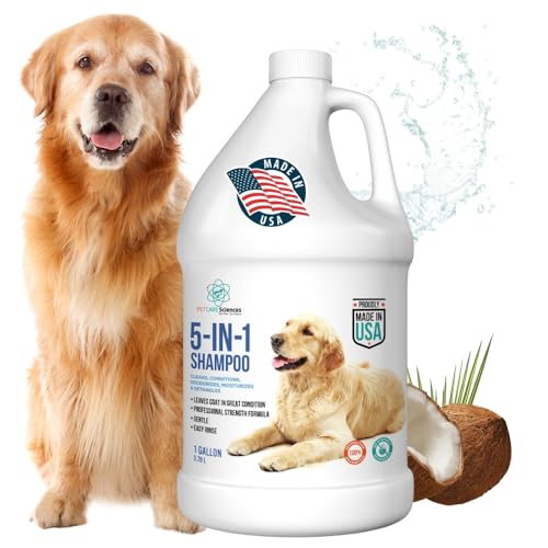 1 Gallon 5 in 1 Dog Shampoo and Conditioners for Cleans (1 Gallon)