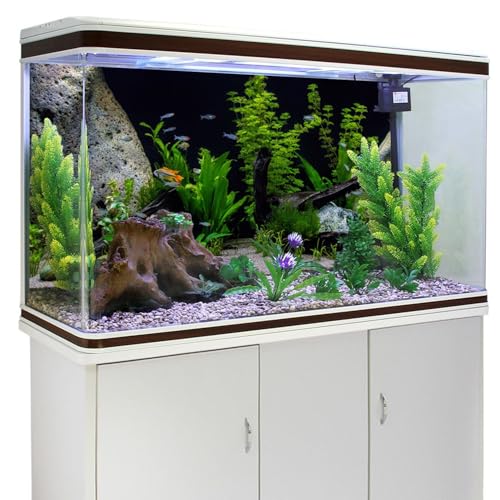 Underwater Aquatic Fish Tank Background Stone Aquarium Backdrop 36x20 in (36x20in/90x50cm)