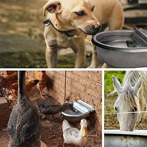 Automatic Water Dispenser Dog Water Bowl 304 Stainless Large Pet Waterer (Stainless Steel / Large)