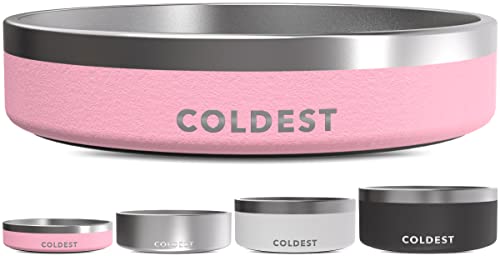 Coldest Dog Bowl (21 oz / Cotton Candy Pink)
