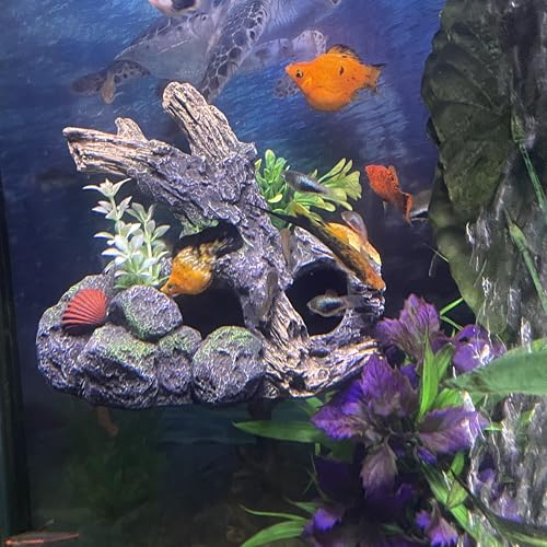 Aquarium Decor Magnetic Driftwood Outcropping Ornament