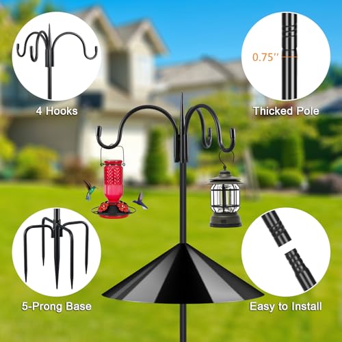 Heavy Duty Shepherds Hook Squirrel (92 Inch)