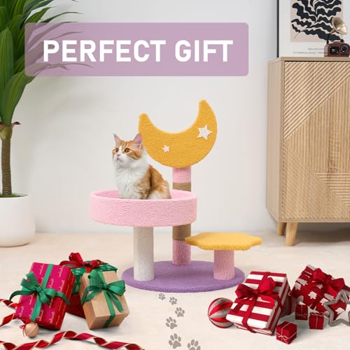 Small Cat Tree (23.5" / Moon & Star)