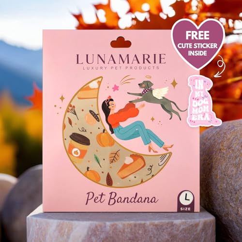 Luxury Dog Bandanas (Fall Sweets / Small)