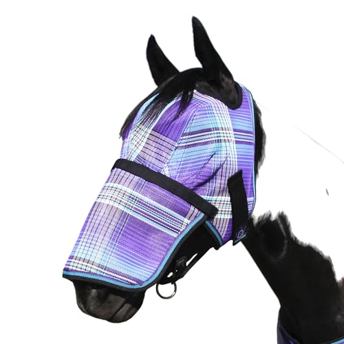 Fly Mask with Removable Nose (XL (Large Horse))