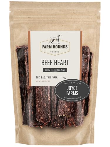 Beef Heart Premium Natural Beef Heart Jerky For Dogs (4 Ounce (Pack of 1))