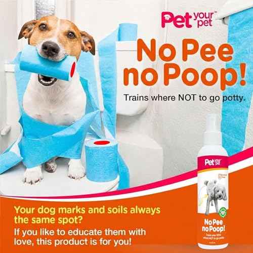 Dog Potty Training Spray No Pee No Poop (8 Ounce)