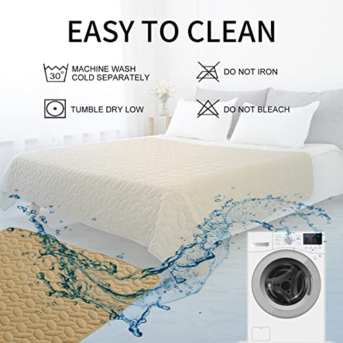 Pet Bed Cover Dog Bed Blanket for Sofa and Furniture Waterproof New Pattern Design (30x70 Inch (Pack of 1) / Sand)