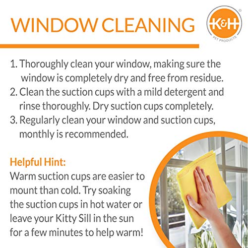 K&H Cat Window Perch (Kitty Sill Cradle)