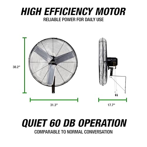 44885 30 Inch Oscillating Fan (New 30" Outdoor Fan)