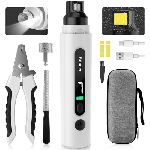 Dog Nail Grinder (White)