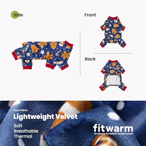 Gingerbread Man Dog Pajamas (Gingerbread Man / Small)