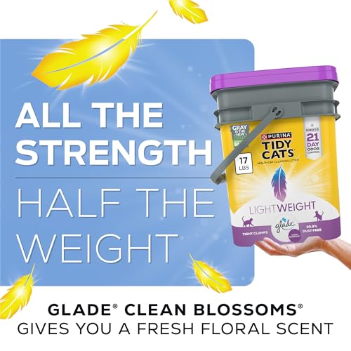 Light Weight Low Dust (17 Pound (Pack of 1) / Glade Clean Blossoms)