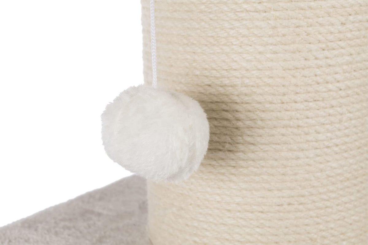 Ava Cat Tree Cat Tower with Condo & Thick Scratching Post (Gray)