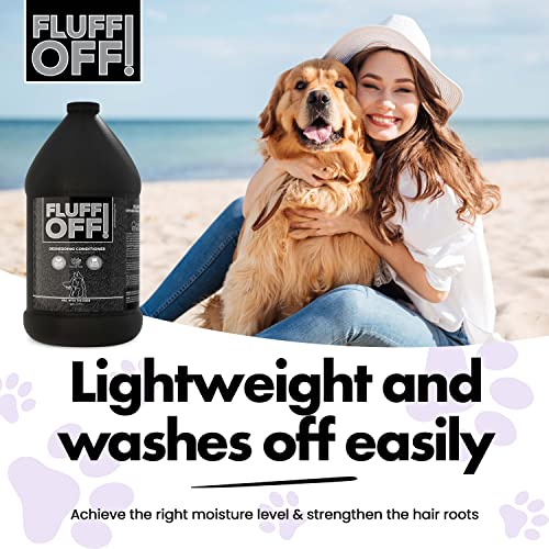 Fluff Off! by Girl With The Dogs Deshedding Dog & Cat Conditioner