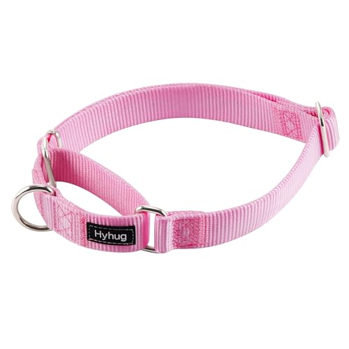 Martingale Dog Collars for Medium Dogs (Medium / Bonbon Pink)