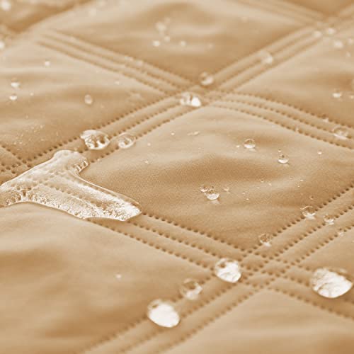 Waterproof Dog Bed Cover Pet Blanket with Anti (30x60 Inch (Pack of 1) / Sand)