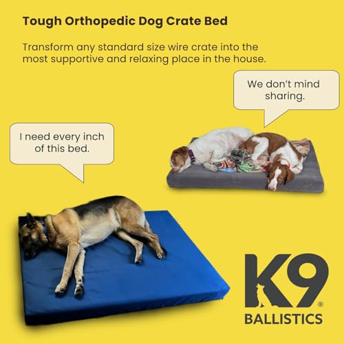 Tough Ripstop Orthopedic Crate Bed (Large (41" L x27" W x 3" H) / Sage Green)