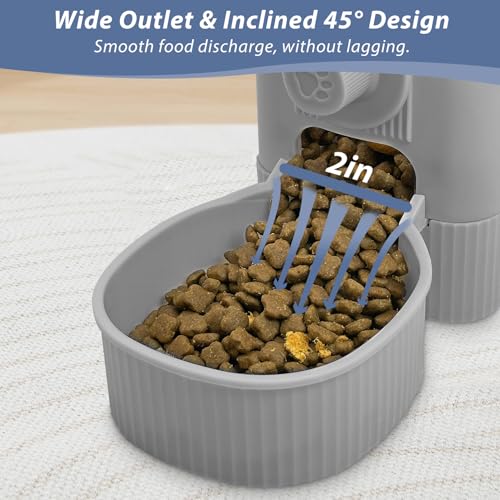 Rabbit Food Dispenser (Grey)