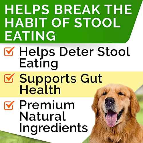 No Poo Chews for Dogs (120Ct No Poo Probiotics Chews)