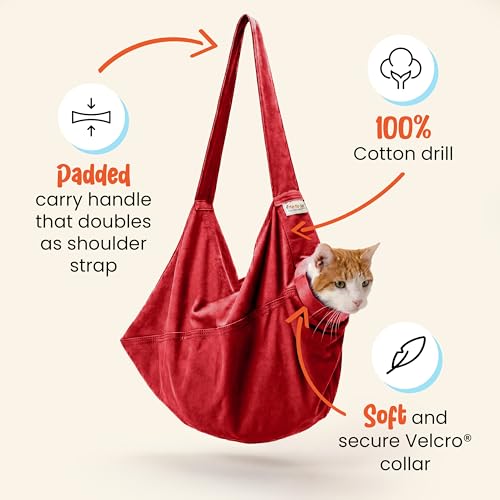 Cozy Comfort Carrier (Small / Red)