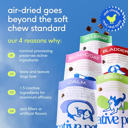 Dog Allergy Chews for Medium Breeds (60 Count)