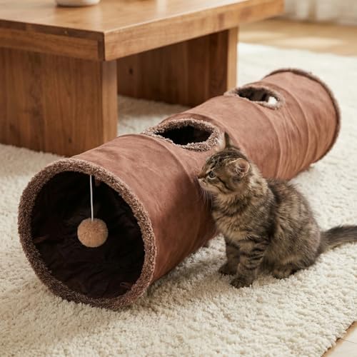51"x 12" Collasiple Cat Play Tunnel
